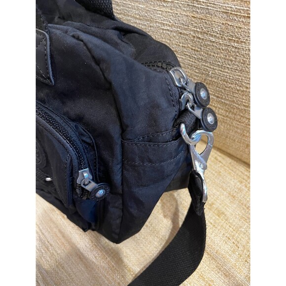 Kipling Defea Black Shoulder Crossbody Messenger Bag NWT NEW Size Medium - Picture 8 of 13